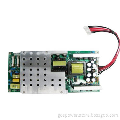 330W Telecom PSU with 51V DC Input Voltage and 20 to 90%RH Humidity, Efficiency of Over 75%